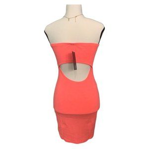 Orange Tube top Dress